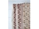 Béžový bavlněný koberec s ornamenty Rug stripes - 70*150 cm Chic Antique