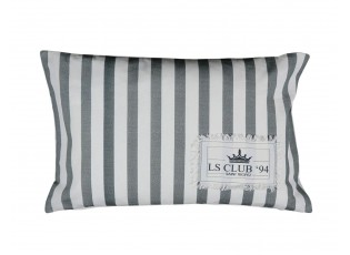 Pruhovaný polštář z biobavlny Saint Tropez - 35*10*45cm