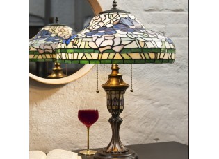 Stolní lampa Tiffany Destini - 46x60 cm E27/max 2x60W