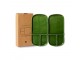 Set 2ks zelený keramický tácek The Esmeralds - 27*14*2cm HKLIVING