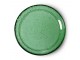 Zelený skleněný dezertní talíř The Emeralds - Ø 21*3cm HKLIVING