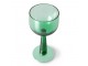 Set 4ks zelená sklenice na víno na vysoké noze The Emeralds - Ø 8*17cm/ 200ml HKLIVING