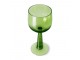 Set 4ks zelená lim sklenice na víno na vysoké noze The Emeralds - Ø 8*17cm/ 200ml HKLIVING
