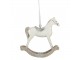Závěsný dekorativní houpací koník - 9*3*8 cm Clayre & Eef