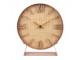 Hnědé antik stolní hodiny Villiam - 20*6*24cm / 1*AA Clayre & Eef