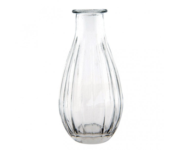 Skleněná dekorační vázička Mattia XI - Ø 7*14 cm Clayre & Eef