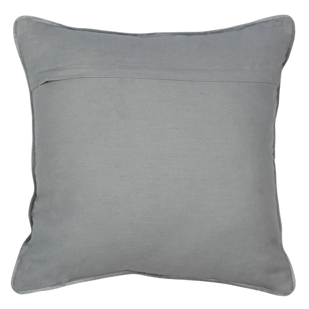 Šedý sametový polštář se zlatými slony - 45*45*16cm Mars & More Šedý sametový polštář se zlatými slony - 45*45*16cm Mars & More