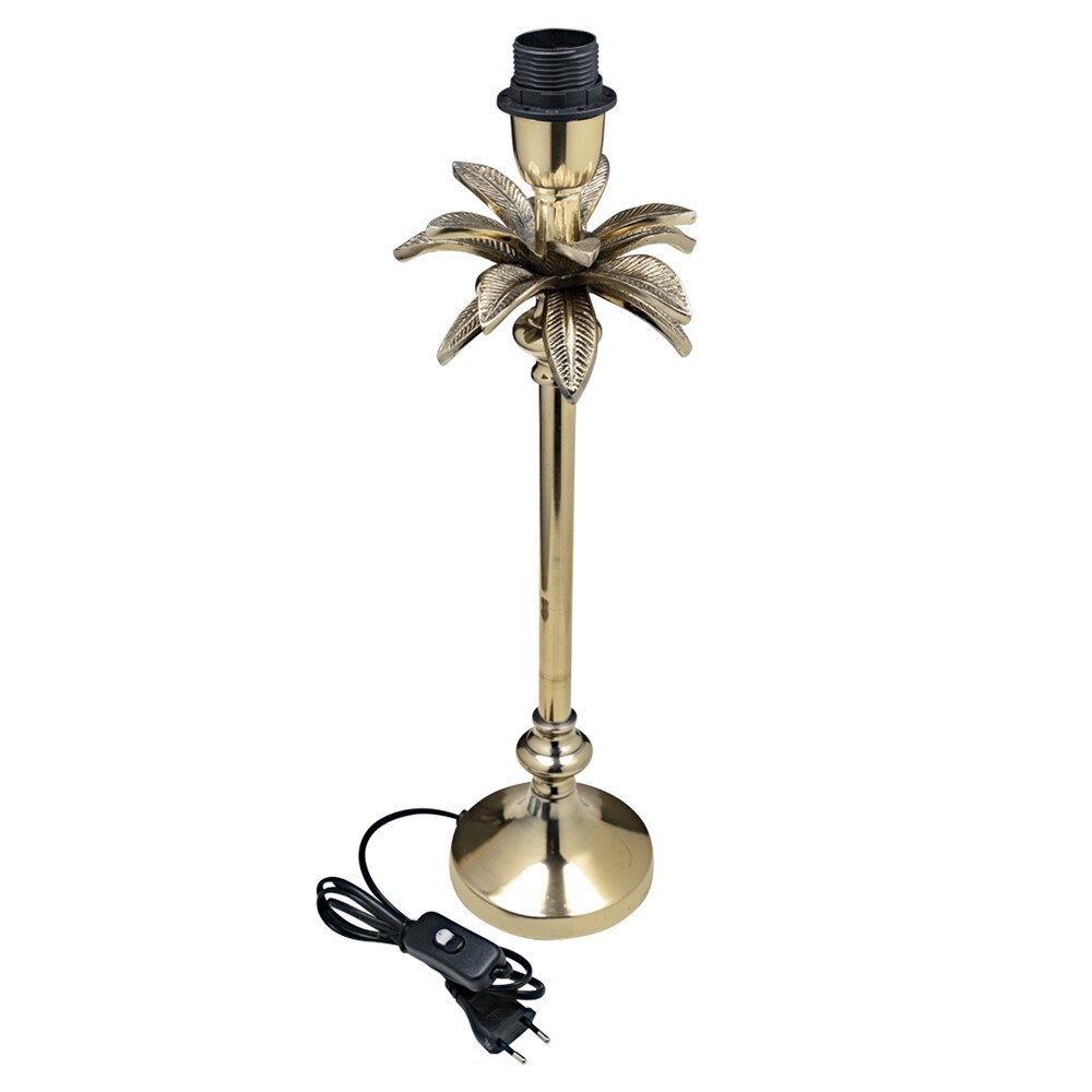 Champagne kovová základna ke stolní lampě Palm - 16*16*50cm/ E27 Mars & More Champagne kovová základna ke stolní lampě Palm - 16*16*50cm/ E27 Mars & More