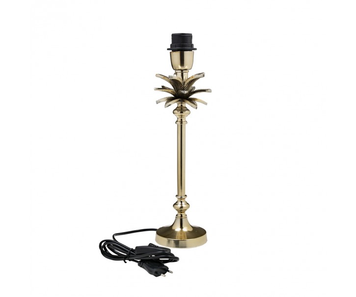 Champagne kovová základna ke stolní lampě Palm - 11*11*41cm/ E27 Mars & More 