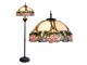 Stojací lampa Tiffany - Ø 50*164 cm 3x E27 / Max 60W Clayre & Eef