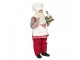 Vánoční dekorace Santa cukrář - 13*10*28 cm Clayre & Eef