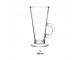Skleněný hrnek se srdíčkem Me Time - 9*8*15 cm / 250 ml Clayre & Eef