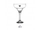 Sklenice na Martini se srdíčkem Heart - Ø 7*17 cm / 200 ml Clayre & Eef