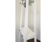 Bílý dřevěný stojící věšák s poličky a háčky - 60*40* 175 cm J-Line by Jolipa