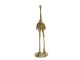 Bronzová antik stojací lampa pštros Ostrich bronze - 62*50*146 cm / E27 Light & Living
