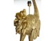 Bronzová antik stojací lampa pštros Ostrich bronze - 62*50*146 cm / E27 Light & Living