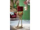 Bronzová antik stojací lampa pštros Ostrich bronze - 62*50*146 cm / E27 Light & Living