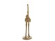 Bronzová antik stojací lampa pštros Ostrich bronze - 38*27*95 cm / E27 Light & Living