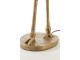 Bronzová antik stojací lampa pštros Ostrich bronze - 38*27*95 cm / E27 Light & Living