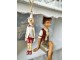 Závěsná dekorativní ozdoba Pinocchio - 3*3*11 cm Clayre & Eef