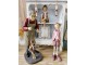 Dekorace muž s loutkou Pinocchio - 16*14*36 cm Clayre & Eef
