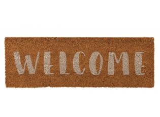Rohožka z kokosových vláken Welcome - 75*25*2 cm