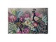 Barevná rohožka s květy a pávem Peacock - 75*50*1cm Mars & More 