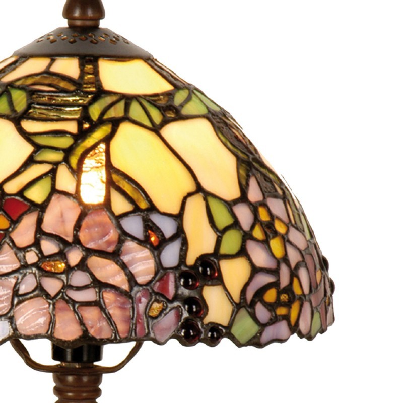 Stolní lampa Tiffany - Ø 22*32 cm 1x E14 Clayre & Eef Stolní lampa Tiffany - Ø 22*32 cm 1x E14 Clayre & Eef