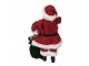 Vánoční dekorace Santa Claus s pytlem dárků - 16*8*28 cm Clayre & Eef