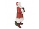 Dekorace Santa s LED světýlkem v lucerně - 21*18*45 cm / AG13 Clayre & Eef