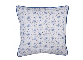 Povlak na polštář s modrými růžičkami Blue Rose Blooming - 40*40 cm