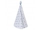 Bavlněná utěrka s modrými růžičkami Blue Rose Blooming - Ø 80 cm Clayre & Eef