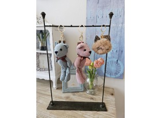 Bronzová antik závěsná šperkovnice na šperky a řetízky Vio - 33*6*48 cm