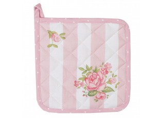 Bavlněná dětská chňapka - podložka s květy růže Sweet Roses - 16*16cm