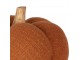 Oranžová textilní dekorace dýně Pumpkin - Ø 20*14 cm Clayre & Eef