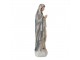 Modro-béžová dekorace soška panenky Marie - 11*8*35 cm Clayre & Eef