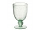 Zelená sklenička na víno s bublinkami Wine Lisboa green - Ø9*15cm / 370ml J-Line by Jolipa