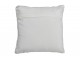 Bílý antik sametový polšář s ornamentem a výplní Vende - 44*44cm J-Line by Jolipa