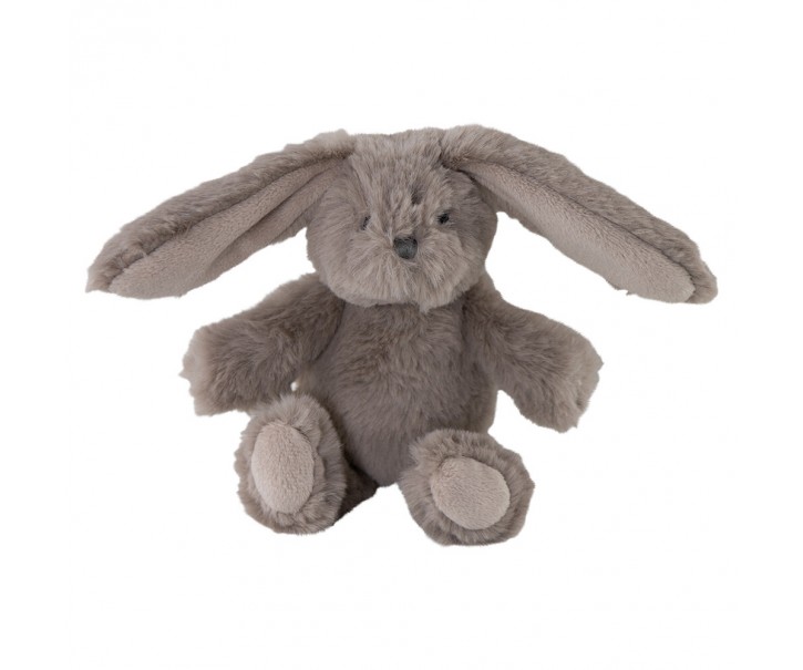 Plyšová dekorační hračka hnědý zajíček Cuddly Bunny - 6*12*16cm Mars & More 