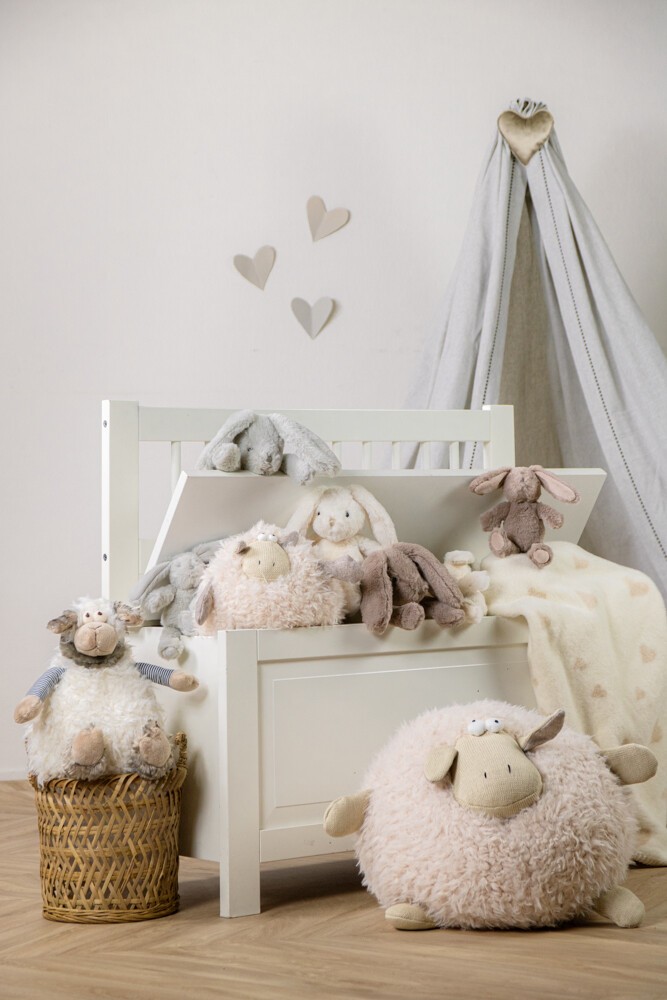 Plyšová dekorační hračka hnědý zajíček Cuddly Bunny - 6*12*16cm Mars & More Plyšová dekorační hračka hnědý zajíček Cuddly Bunny - 6*12*16cm Mars & More