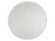 Bílý plyšový měkoučký kulatý koberec Soft Teddy White Off - Ø 120cm Mars & More 