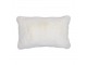 Bílý plyšový měkoučký polštář Soft Teddy White Off - 30*15*50cm Mars & More 