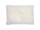 Bílý plyšový měkoučký polštář Soft Teddy White Off - 40*15*60cm Mars & More 