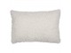 Bílý plyšový kudrnatý polštář Curly Teddy White Off - 40*15*60cm Mars & More 