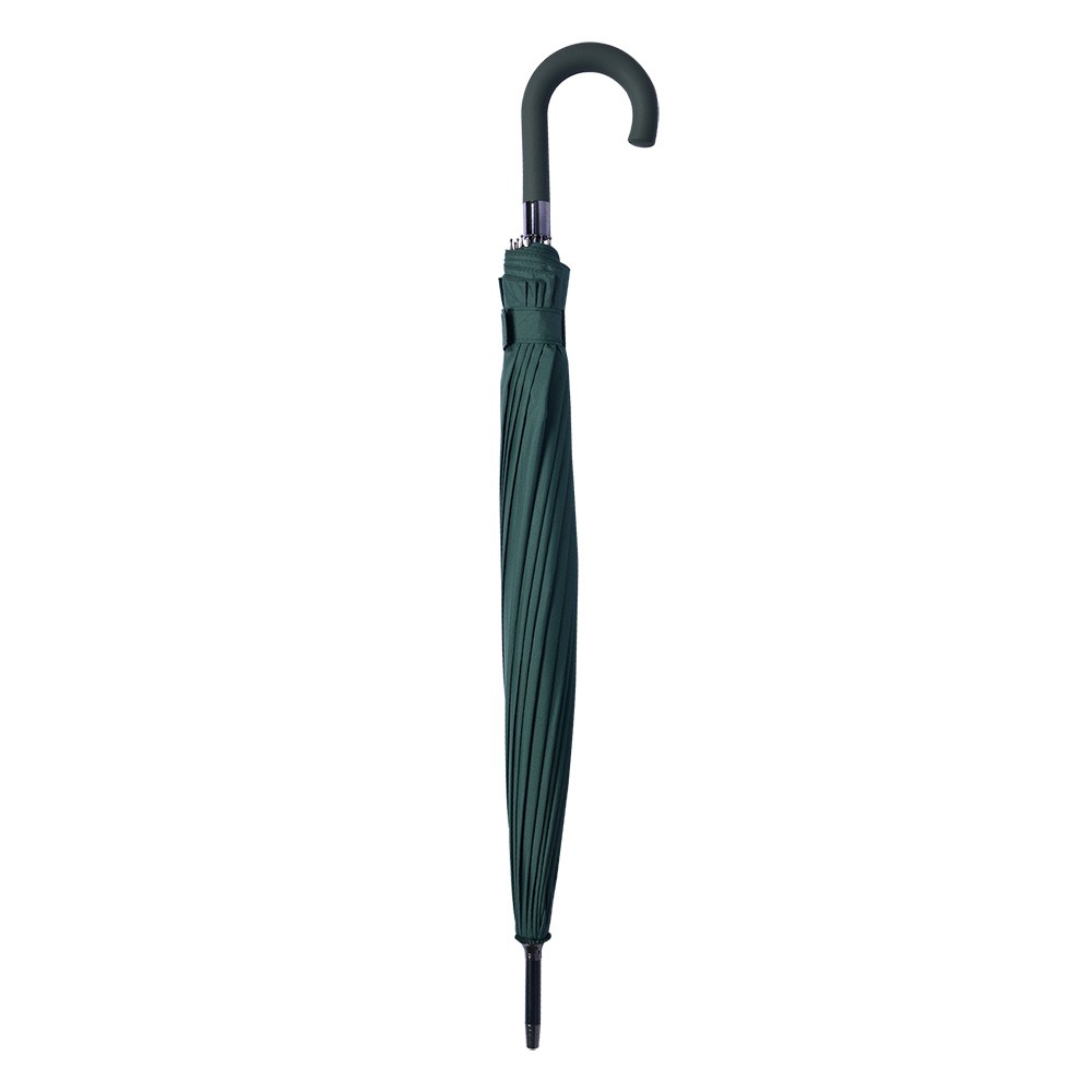 Zelený veliký deštník pro dospělé Lummi - Ø 105*85 cm Clayre & Eef Zelený veliký deštník pro dospělé Lummi - Ø 105*85 cm Clayre & Eef