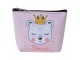 Růžová malá peněženka / taštička s medvídkem Princess - 10*8 cm Clayre & Eef