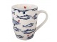 Porcelánový hrnek s rybkami Sun Sea And Fish - 12*8*10cm/ 350ml Clayre & Eef