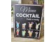 Černá antik nástěnná kovová cedule Menu Coctail - 20*25cm Ostatn&iacute;