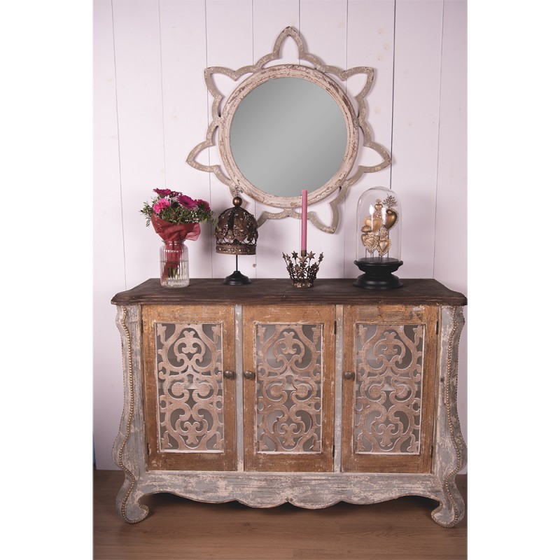 Vintage nástěnné zrcadlo Lavern - 86*4*84 cm Clayre & Eef Vintage nástěnné zrcadlo Lavern - 86*4*84 cm Clayre & Eef