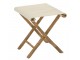 Přírodní bambusová stolička Bamboo Pliable - 40*40*42cm J-Line by Jolipa